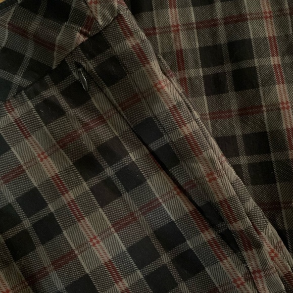 Margaret M Slimming Plaid Pull-on Ankle Pants - Picture 3 of 7